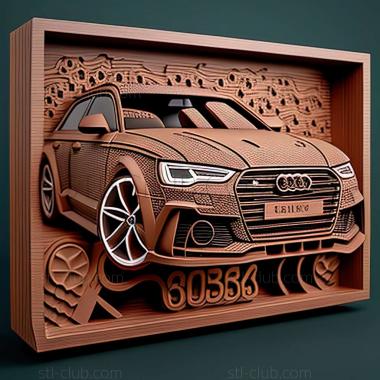 3D модель Audi RS6 (STL)